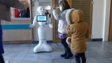 Robot wita pacjentów szpitala uniwersyteckiego w Opolu