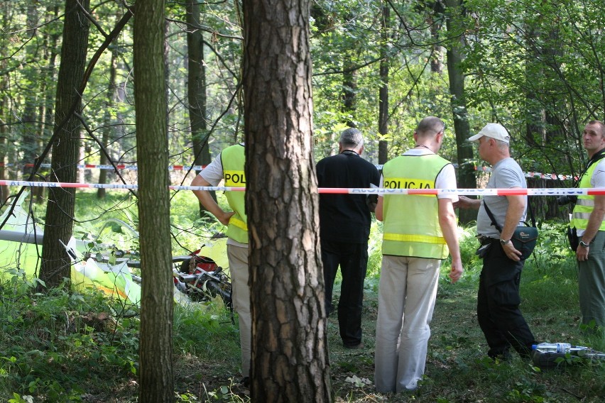 Wypadek motolotni w Rybniku 2013
