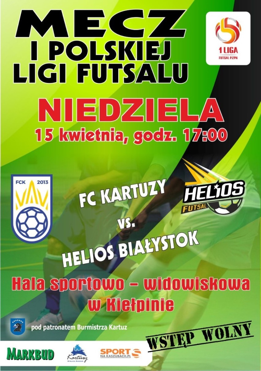 15 kwietnia FC Kartuzy zagra po raz ostatni w tym sezonie przed własną publicznością 