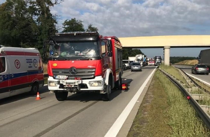 Do karambolu na A4 doszło o godz. 8.30