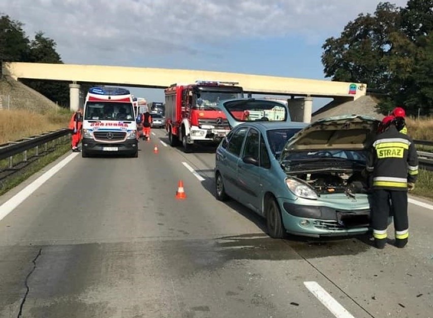 Do karambolu na A4 doszło o godz. 8.30