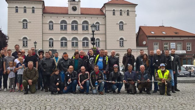 Stare motocykle na śremskim rynku