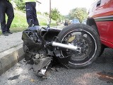 Wypadek motocyklisty w Rybniku. Zginął 26-letni rybniczanin