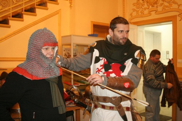 Rycerze wraz z Muzeum grali dla WOŚP również w 2013 r.