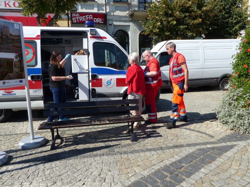 Sieradz. Rowerzysta potrącił kobietę i uciekł