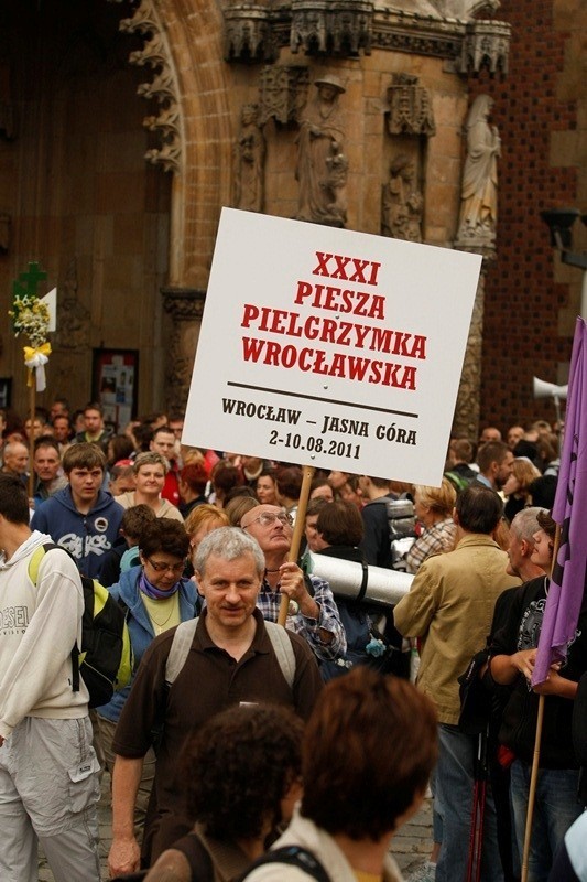 2 sierpnia - pielgrzymi ruszają z Wrocławia