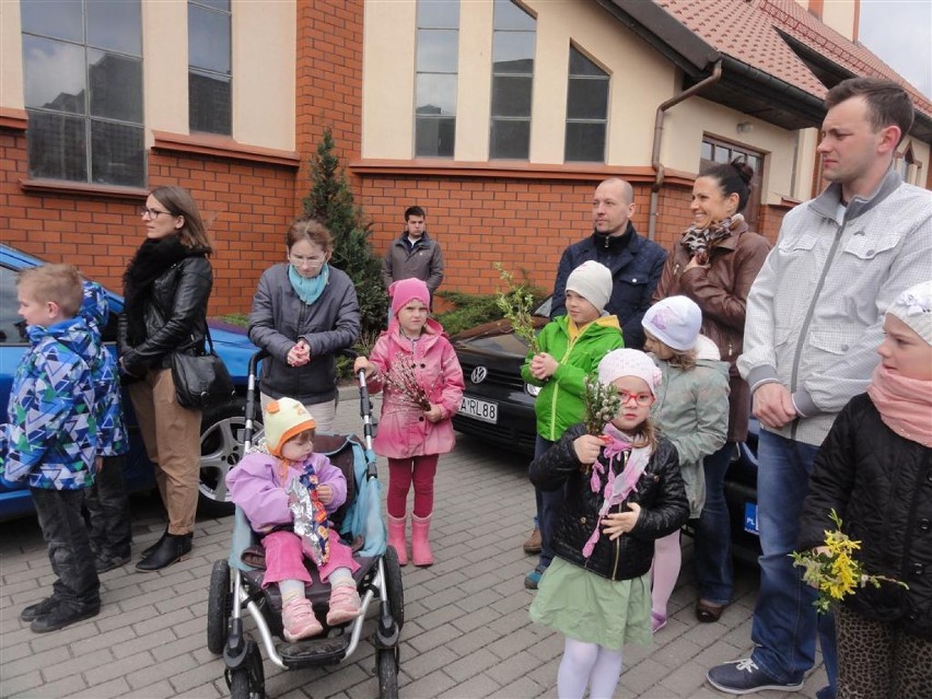 Niedziela Palmowa 2014 - w kościele św. Wojciecha w Kartuzach