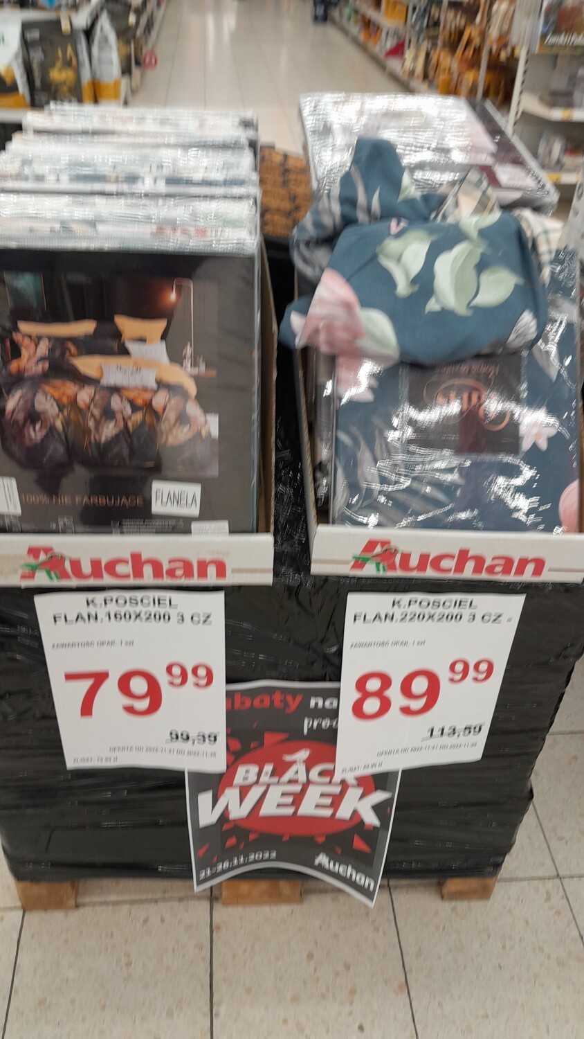 Black Week 2022 w Auchan - zdjęcia