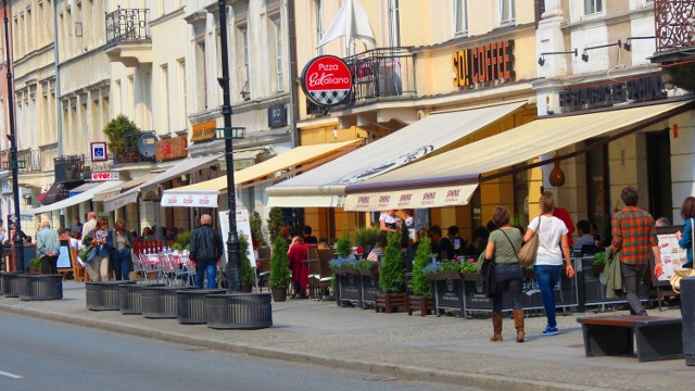 Rekord w ilości ogródków kawiarnianych?