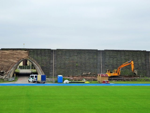 Stadion przy ul. Żeromskiego w Pile