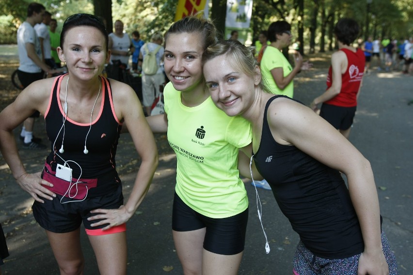 Parkrun Łódź. Bieg w parku Poniatowskiego - 8 sierpnia 2015