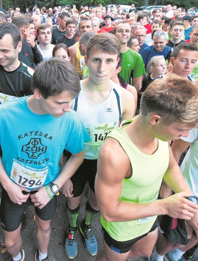 Leśna Piątka zawsze gromadzi wielu amatorów biegania na łonie natury