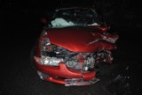 Wypadek w Nisku. Auto uderzyło w ciężarówkę [ZDJĘCIE]