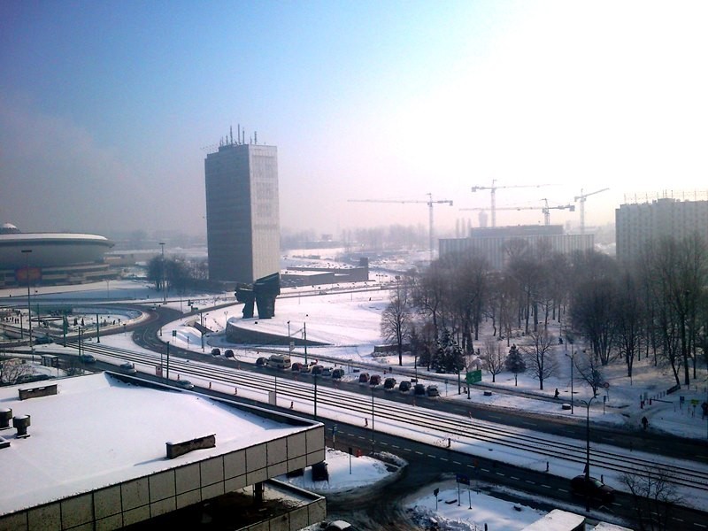 Katowice po ataku zimy - 2 kwietnia 2013