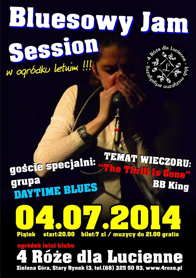 Bluesowy Jam Session w ogródku letnim