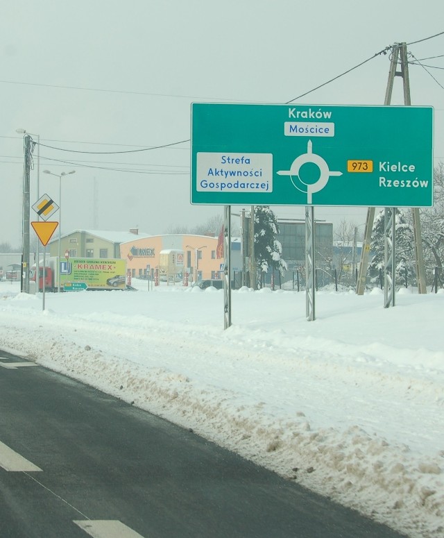 Do SAG można od kilku miesięcy dojechać nową drogą od ronda przy Mościckiego. Trasa ma być przedłużona do Warsztatowej i Krakowskiej