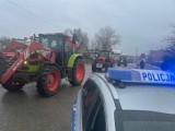 Rolniczy protest w powiecie poddębickim przebiegł bez naruszeń prawa. Podsumowanie policji FOTO