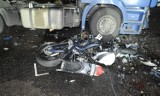 Wypadek w Karpiu. Zginął młody motocyklista. ZDJĘCIA