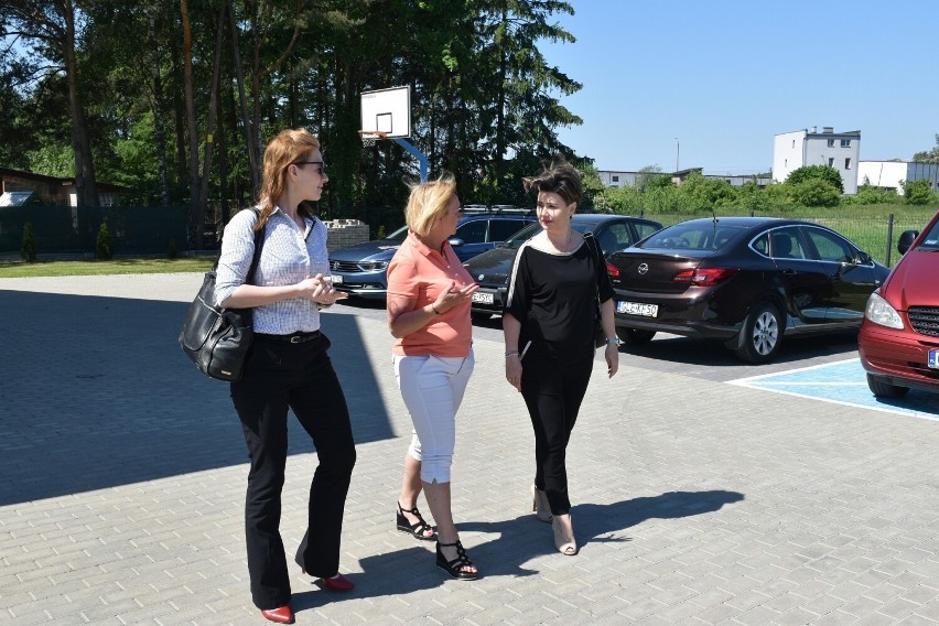 Burmistrz Białej Piskiej odwiedziła lęborskie starostwo. Tematem spotkania były zagadnienia opieki społecznej i budowa Domów Dziecka