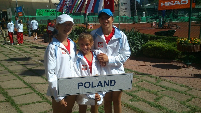 Reprezentacja Polski z Mają Chwalińską w składzie