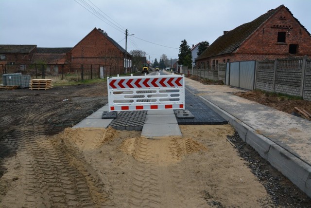 Rozbudowa drogi w Brodach w gminie Sulechów