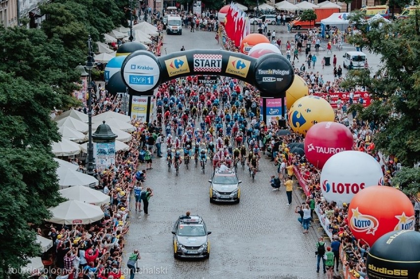 Tour de Pologne gościł w Myślenicach w 2019 roku