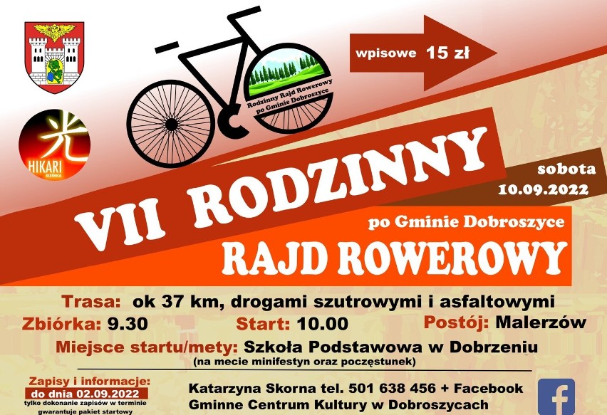 Rajd Rodzinny po Gminie Dobroszyce