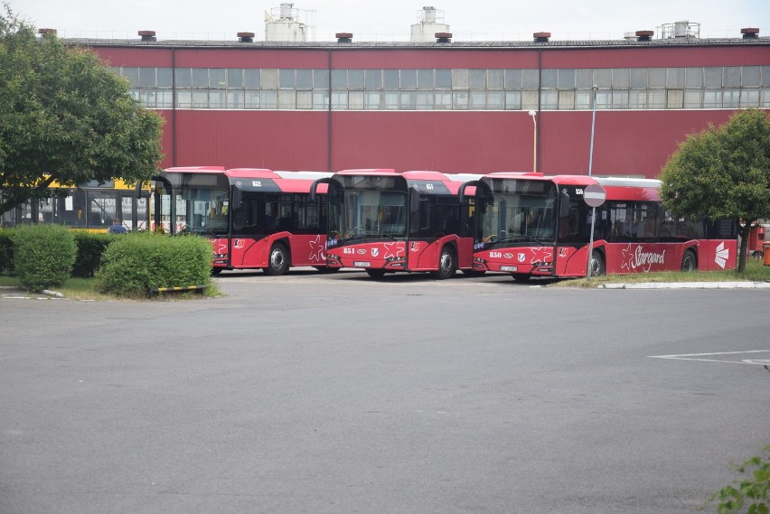 Nowe autobusy w bazie MPK w Stargardzie.