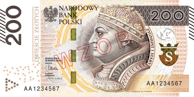 Banknot 200 zł