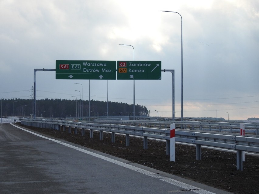 Mieszkańcy wkrótce pojadą kolejnym odcinkiem trasy Via Baltica i nowym odcinkiem DK 63 [zdjęcia]