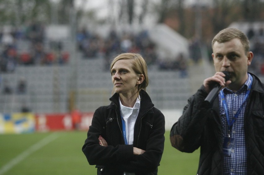 Miedź Legnica przegrała z GKS-em Bełchatów (ZDJĘCIA)