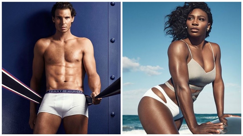 Rafael Nadal i Serena Williams w odważnych sesjach przed...