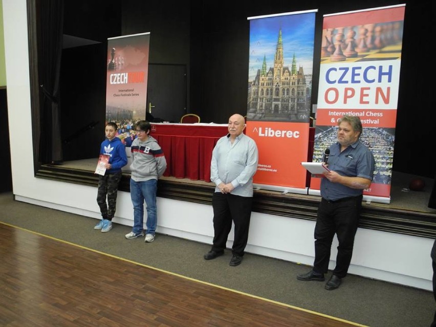 Liberec Open 2019. Kaliscy szachiści stawali trzy razy na...