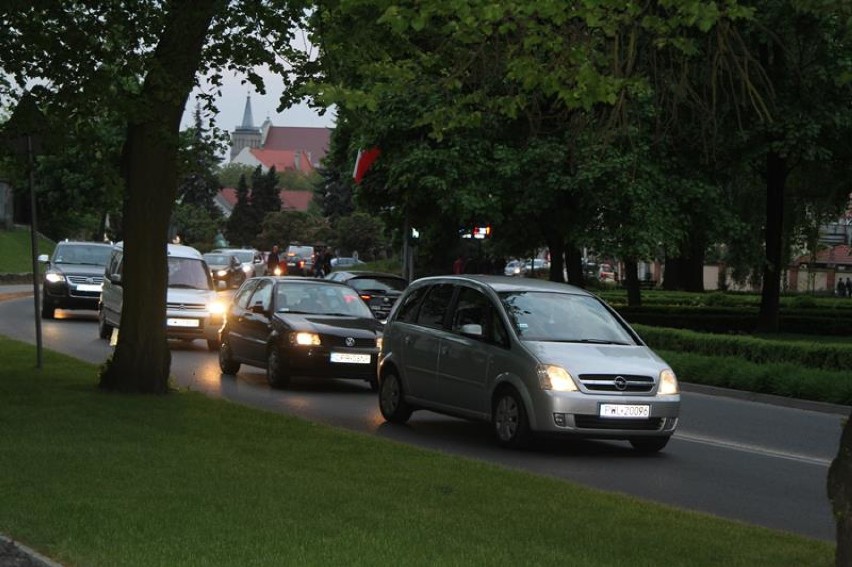 Koncert Sławomira spowodował ogromne zamieszanie na ulicach Wolsztyna