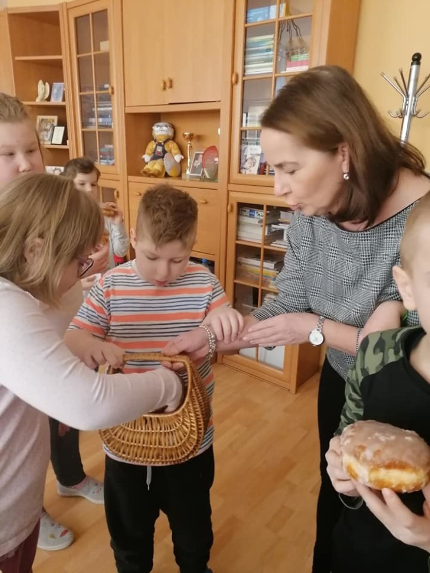 Tłusty czwartek w Szkole Podstawowej Specjalnej nr 19 w Kaliszu FOTO