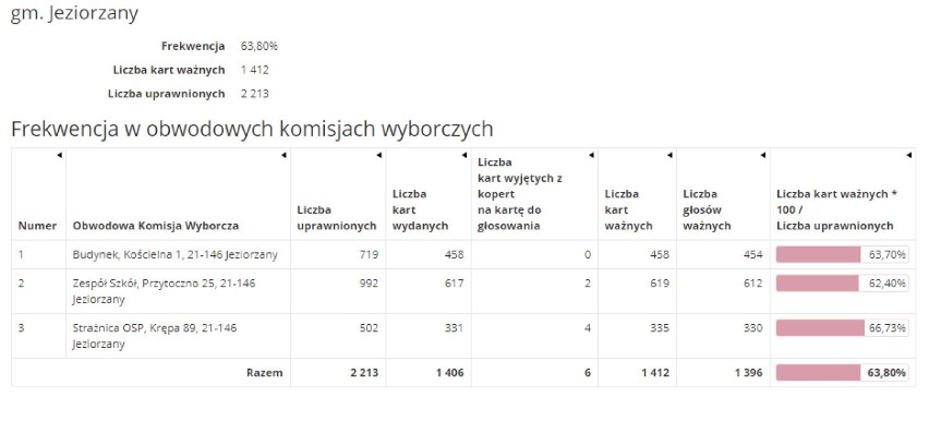 Wybory 2020! Znamy wyniki frekwencji z powiatu lubartowskiego