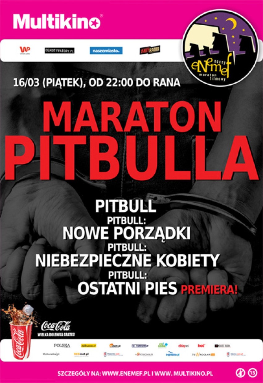 Konkurs Multikino! Wygraj bilety na ENEMEF: Maraton Pitbulla z premierą filmu "Ostatni pies"