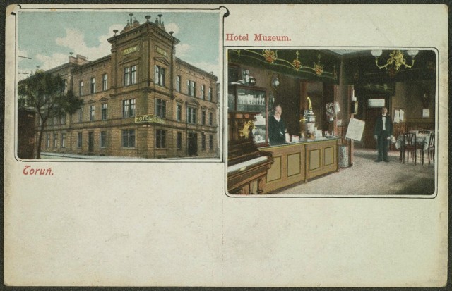 Hotel Muzeum przy ulicy Wysokiej. Tutaj rozpoczął działalność wędrowny skup starych sztucznych szczęk.