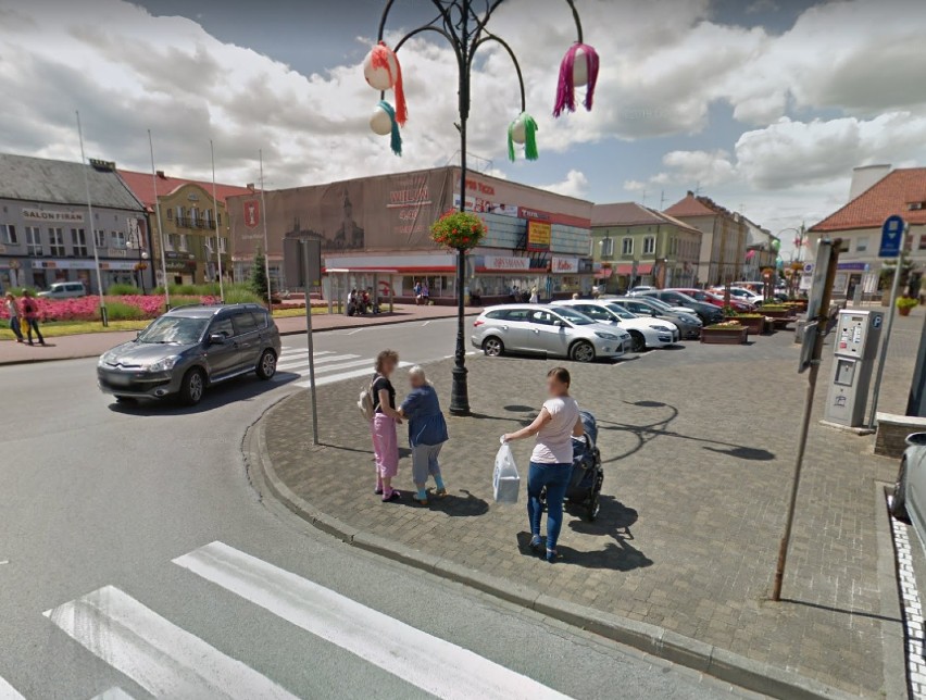 Centrum Wielunia na Google Street View. Letnie wspomnienie sprzed lat