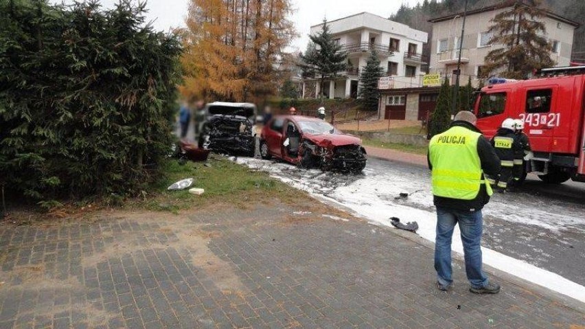 Muszyna. Tragiczny wypadek na Zazamczu [ZDJĘCIA]