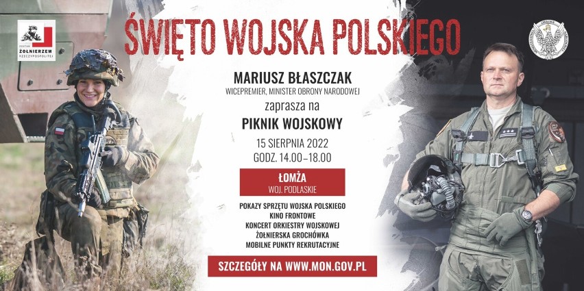 Nachodzi Weekend z Wojskiem. Weź udział w obchodach Święta Wojska Polskiego i skorzystaj z Mobilnego Punktu Rekrutacji