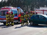 Wypadek w Skokach! Na skrzyżowaniu zderzyły się aż trzy samochody. Policja ustaliła winnego 
