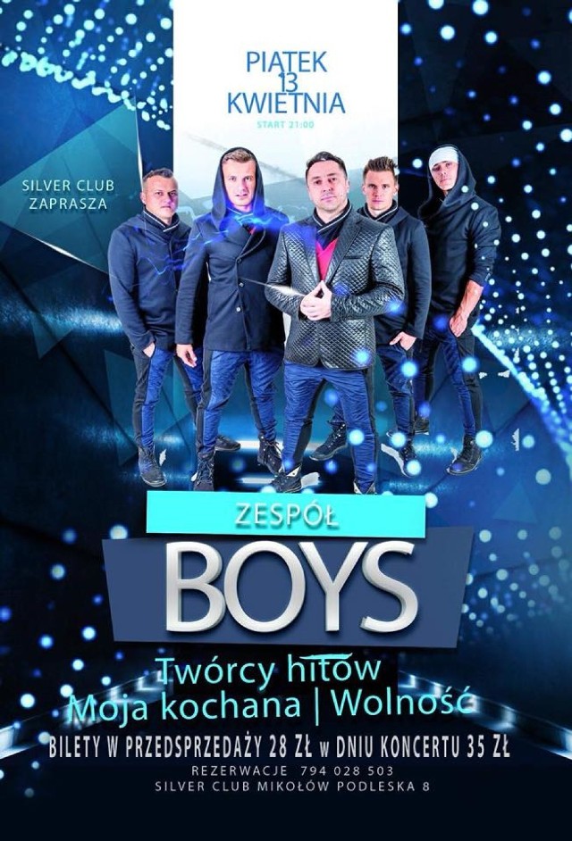 Koncert w Mikołowie: zespół Boys