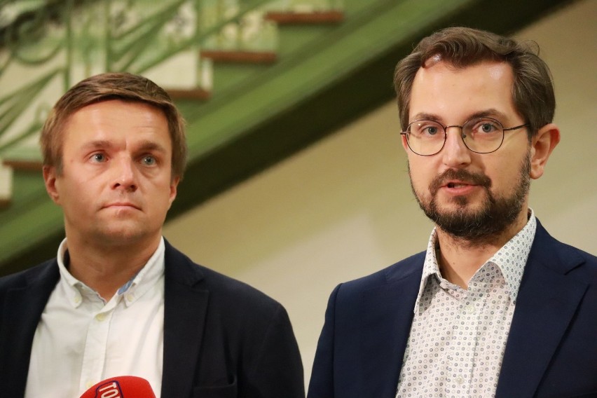 Leszek Jażdżewski (z lewej) i Błażej Lenkowski z Fundacji...