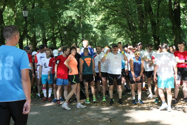 Parkrun Łódź, czyli bieg w parku Poniatowskiego - 11 lipca 2015