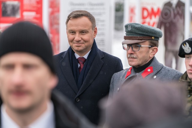 Prezydent Andrzej Duda w Stróży