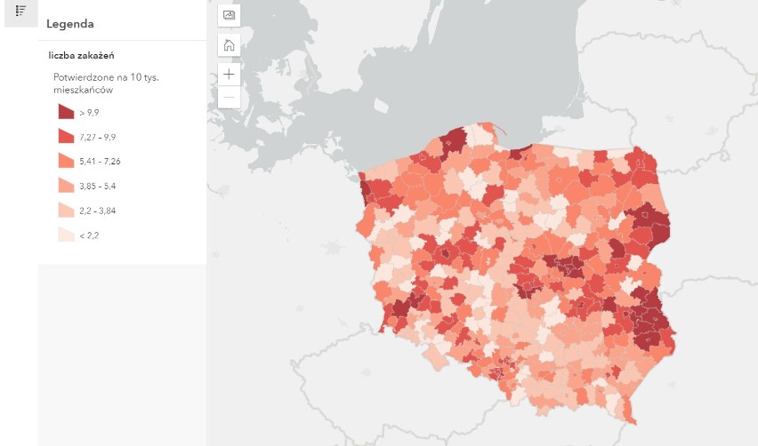 Badania laboratoryjne potwierdziły zakażenia wirusem SARS...