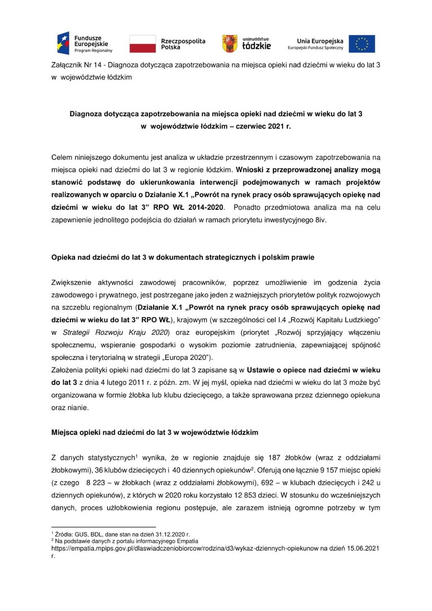 Prawie 8 milionów złotych na zatrudnienie niań rozdysponowano w Łódzkiem. Gdzie trafiło wsparcie? DIAGNOZA potrzeb