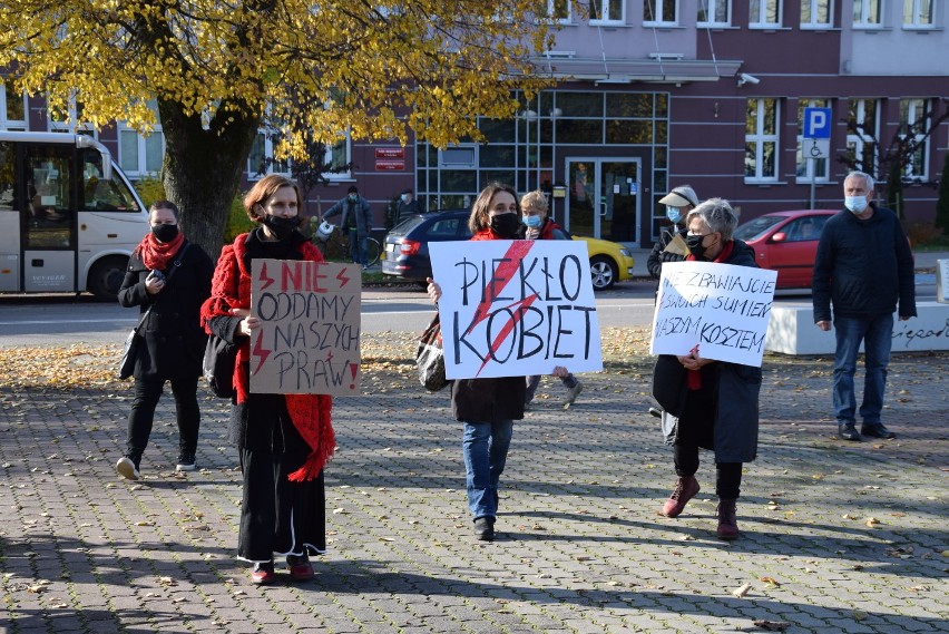 Kobiety protestowały w Sokółce. Dla nich aborcja to sprawa wyboru, a nie nakazów  