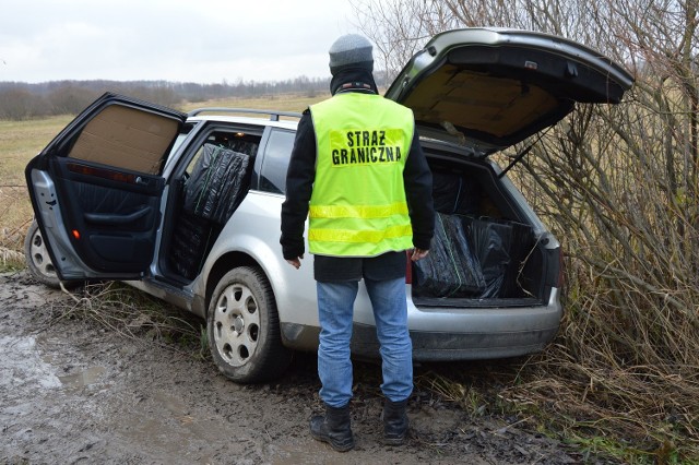 Pogranicznicy udaremnili przemyt papierosów o wartości 200 tys. zł